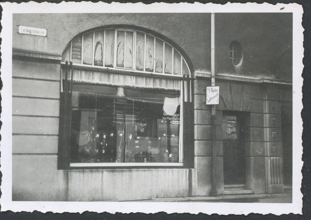 Hoepfner Laden um 1925