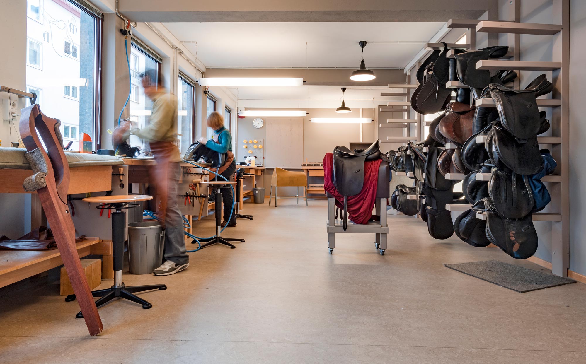 Werkstatt der Sattlerei Hoepfner